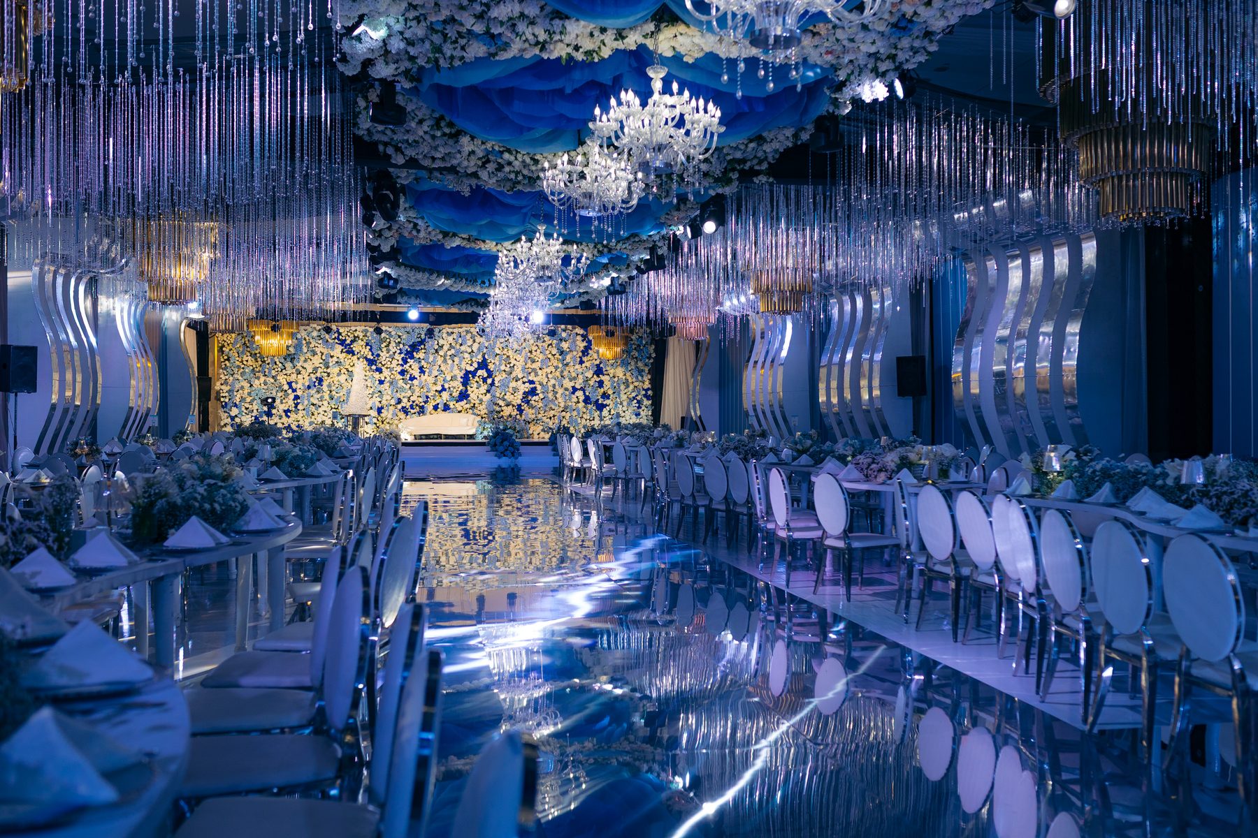Hamis & Sabrina wedding at Johari Rotana — the reimagined ballroom — by Kevins Events