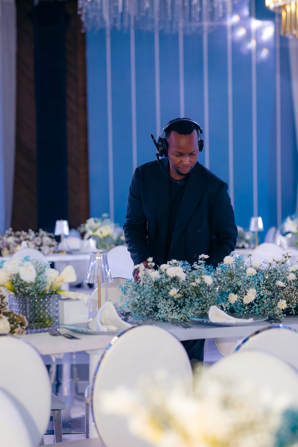 Hamis & Sabrina wedding at Johari Rotana — coordination behind the scenes — by Kevins Events