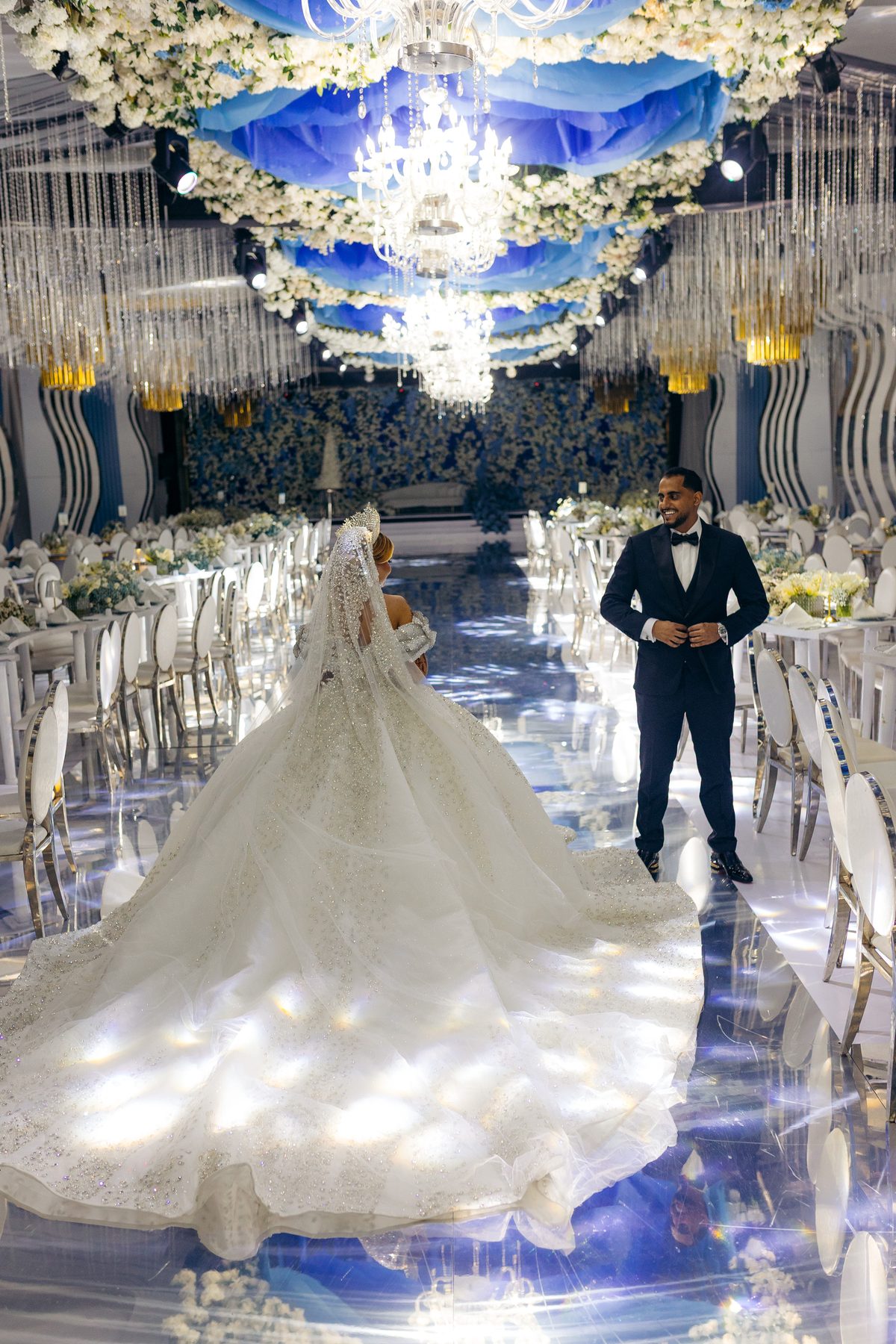 Hamis & Sabrina wedding at Johari Rotana — the grand reveal — by Kevins Events