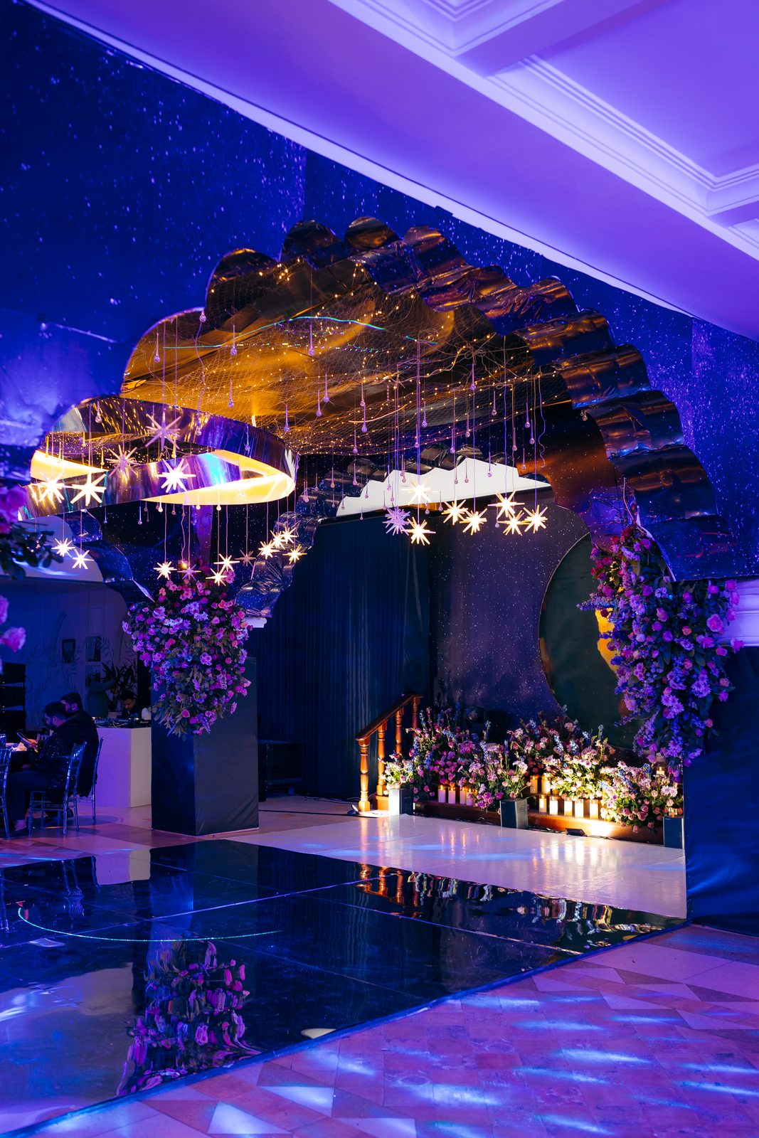 Sonia & Miraj wedding in Zanzibar — the celestial mandap and starlit stage — by Kevins Events