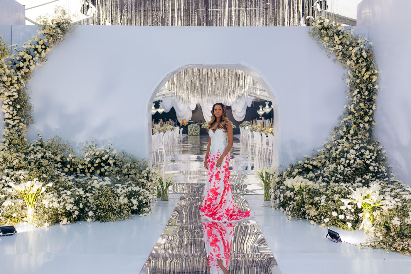 Luxury wedding entrance Dar es Salaam